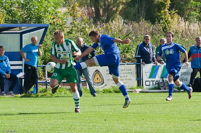Třeboň - Bohemians 1905 B 2:1