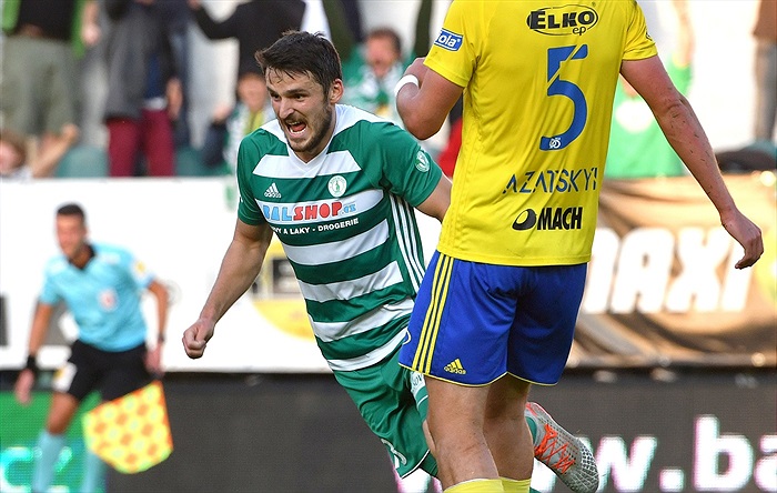 Bohemians - Zlín 2:2 (1:2)