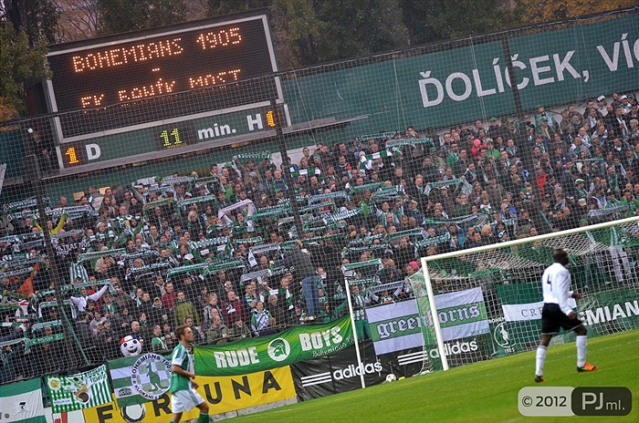 Bohemians 1905 - FK Baník Most 2:0 (2:0)