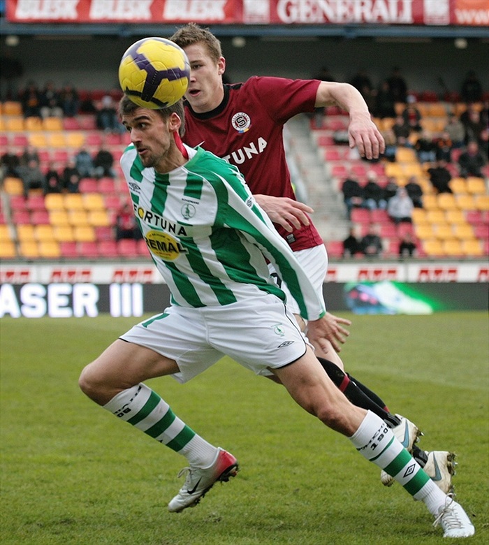 Navrátilec do zelenobílého dresu Vláďa Bálek