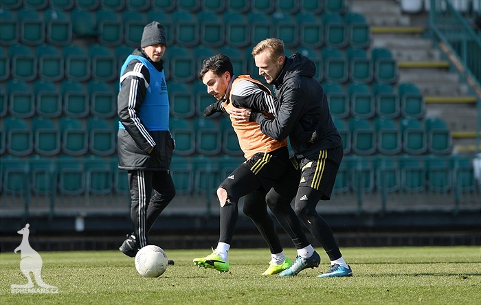 Čtvrteční trénink v Ďolíčku