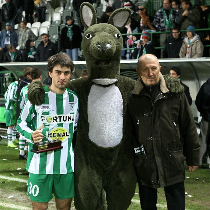 Hráč zápasu Jan Morávek.