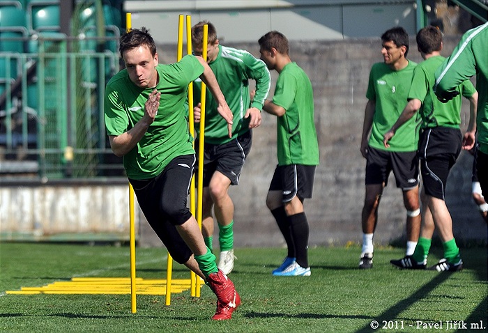 Páteční trénink Klokanů v Ďolíčku