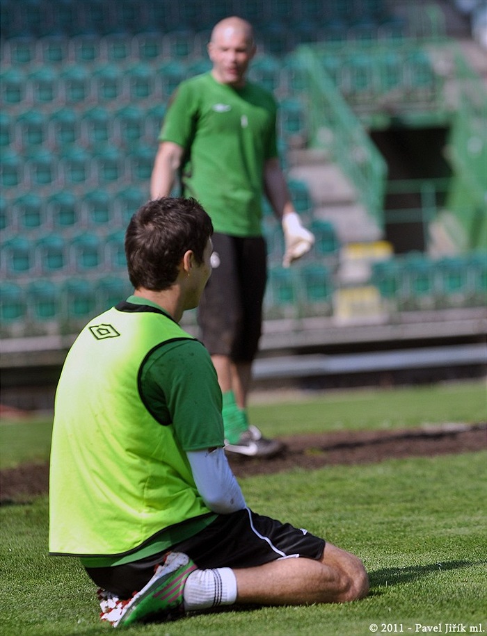 Páteční trénink Klokanů v Ďolíčku