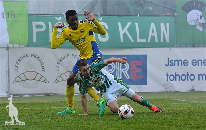Bohemians Praha 1905 - FC Fastav Zlín 0:2 (0:1) 