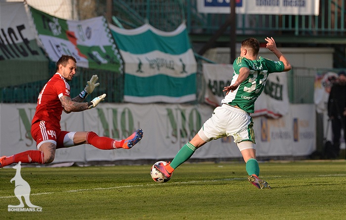 Bohemians Praha 1905 - FC Fastav Zlín 0:2 (0:1) 