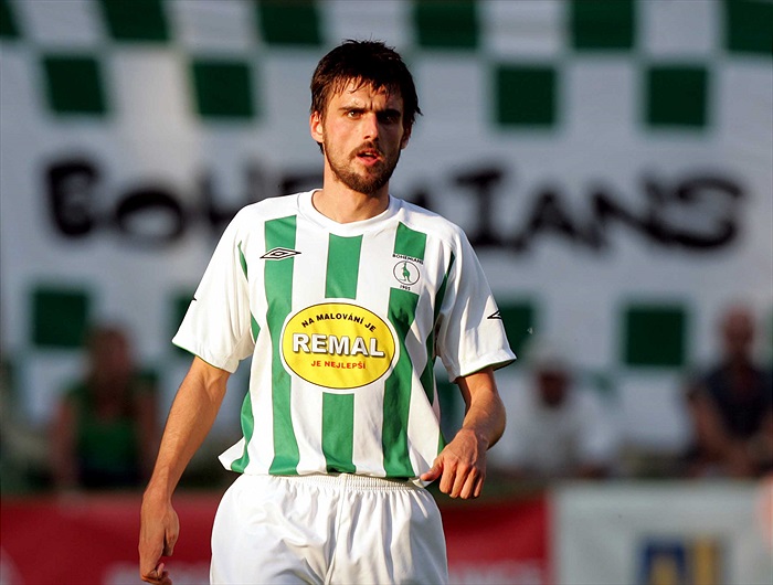 Zelenobílý čert Vladimír Bálek.