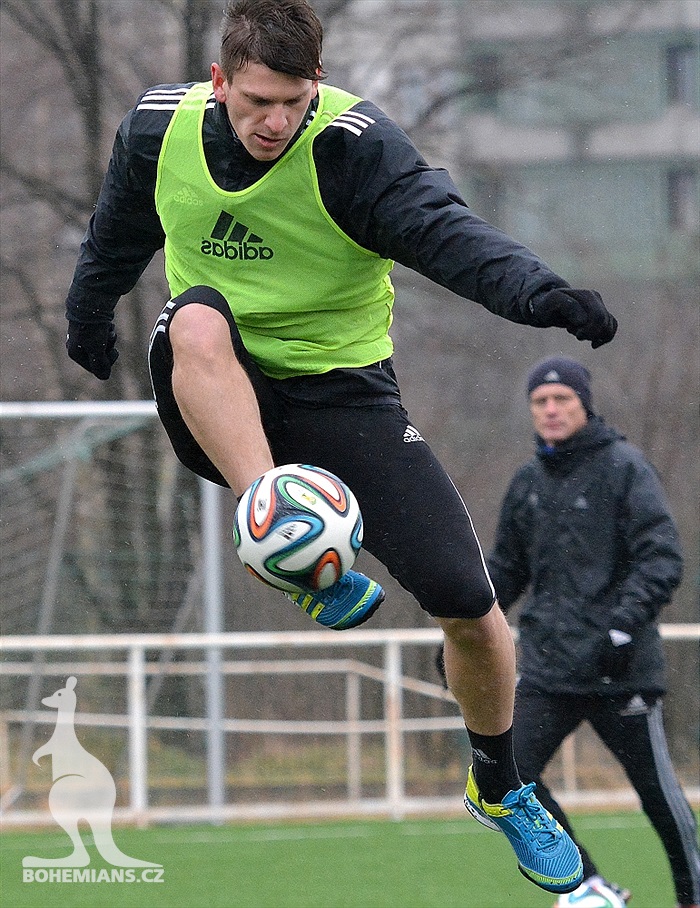 Nové tváře se zapojily do tréninku 