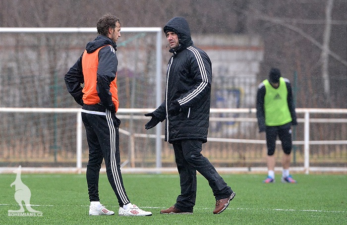 Nové tváře se zapojily do tréninku 