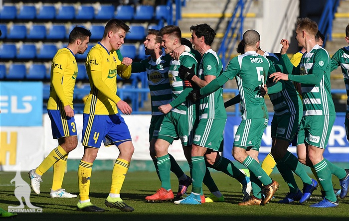 FC Fastav Zlín - Bohemians Praha 1905 0:2 (0:1)