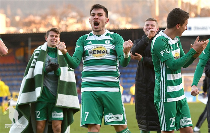 FC Fastav Zlín - Bohemians Praha 1905 0:2 (0:1)
