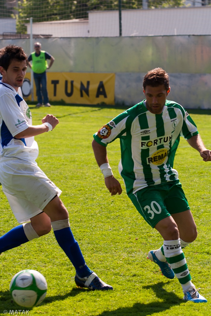Bohemians 1905 B - Jiskra Třeboń 1:0