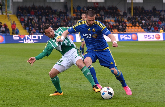 FC Vysočina Jihlava - Bohemians Praha 1905 1:2 (1:1)