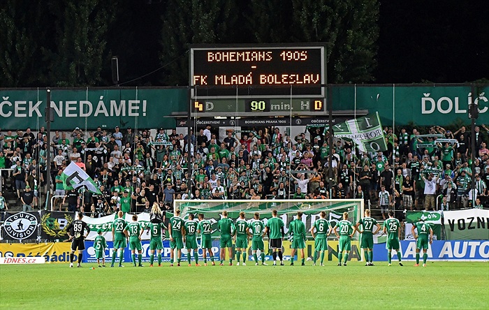 Bohemians - Mladá Boleslav 4:0 (2:0)