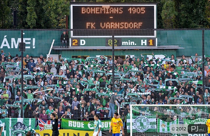 Bohemians 1905 - FK Varnsdorf 2:1 (0:1)