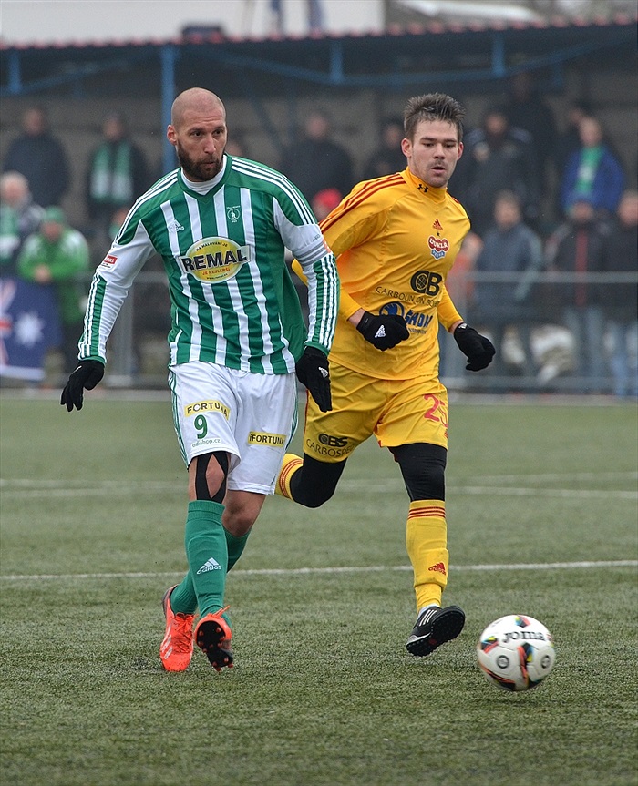 Tipsport liga: Bohemians Praha 1905 - FK Dukla Praha 2:1 (1:0)