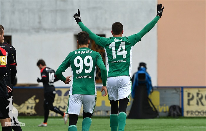 Bohemians Praha 1905 - FC Hradec Králové 2:1 (1:0)