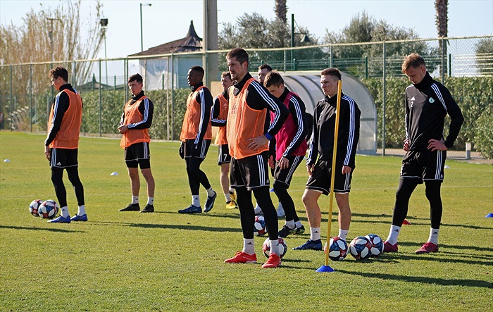 Páteční trénink v Turecku