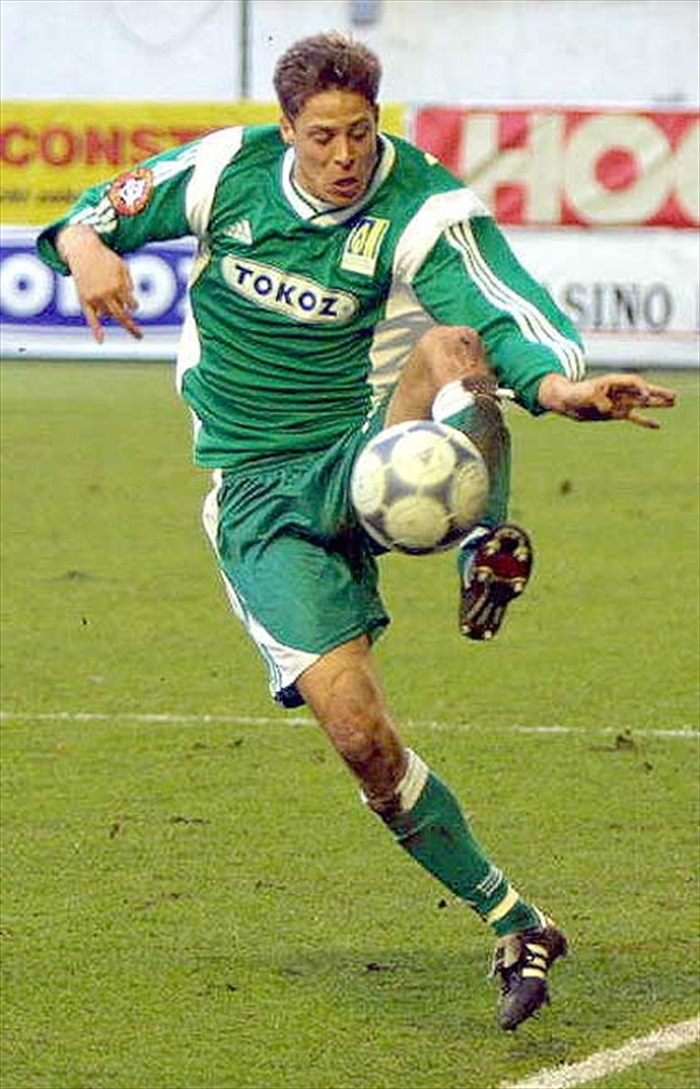 Radek Šírl v utkání s Jabloncem