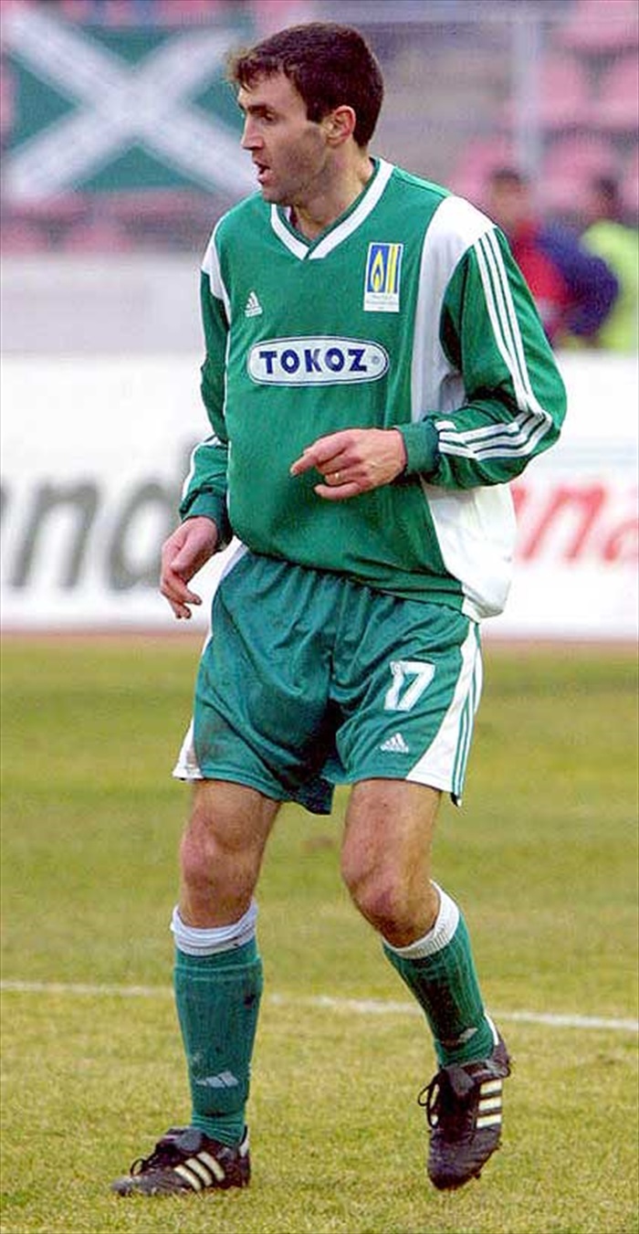 Libor Janáček v utkání se Slavií