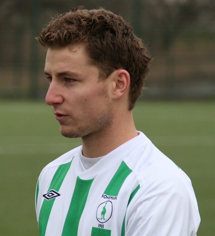 Jan Růžička před utkáním.