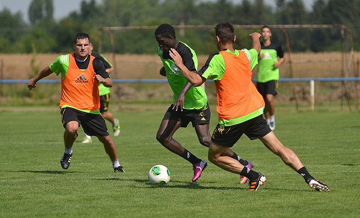 Áčko dnes trénovalo v Uhříněvsi