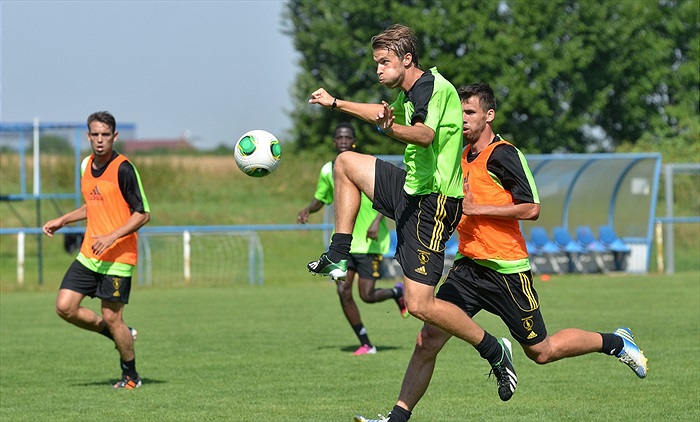 Áčko dnes trénovalo v Uhříněvsi