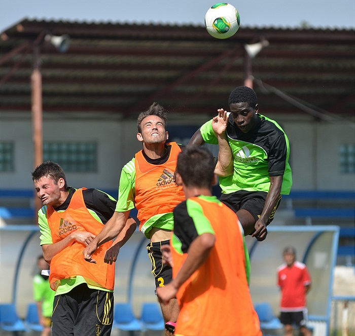 Áčko dnes trénovalo v Uhříněvsi