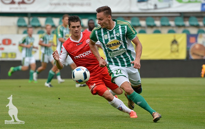 Bohemians Praha 1905 - FK Pardubice 2:1 (0:1)