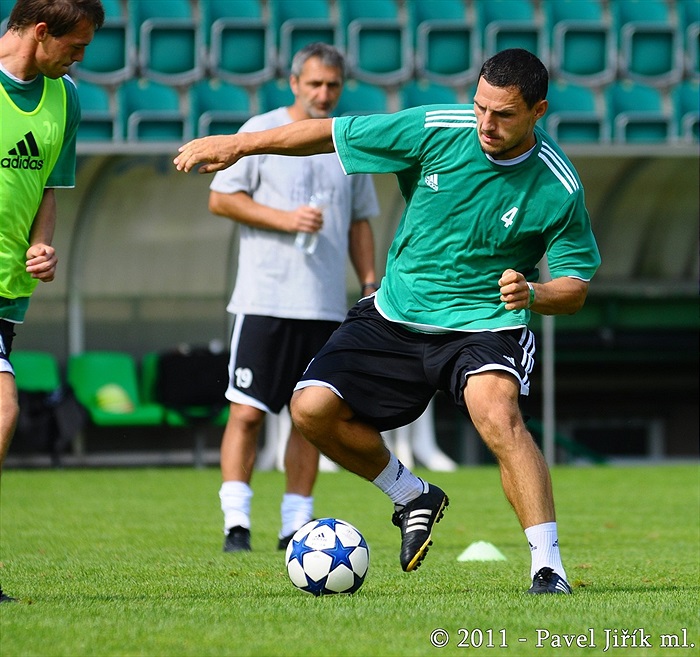 Bohemka se připravuje na Baník Ostrava