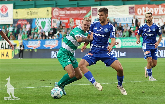 Bohemians - Olomouc 3:2 (1:2)