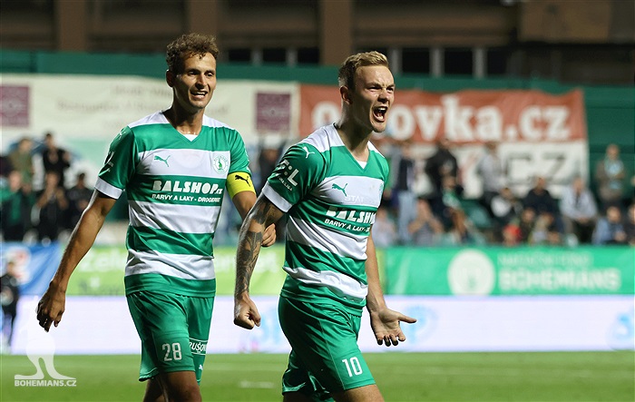 Bohemians - Olomouc 3:2 (1:2)