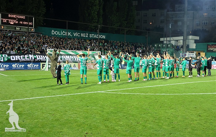 Bohemians - Olomouc 3:2 (1:2)