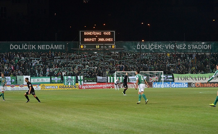 Bohemians Praha 1905 - FK Baumit Jablonec 0:1 (0:0)
