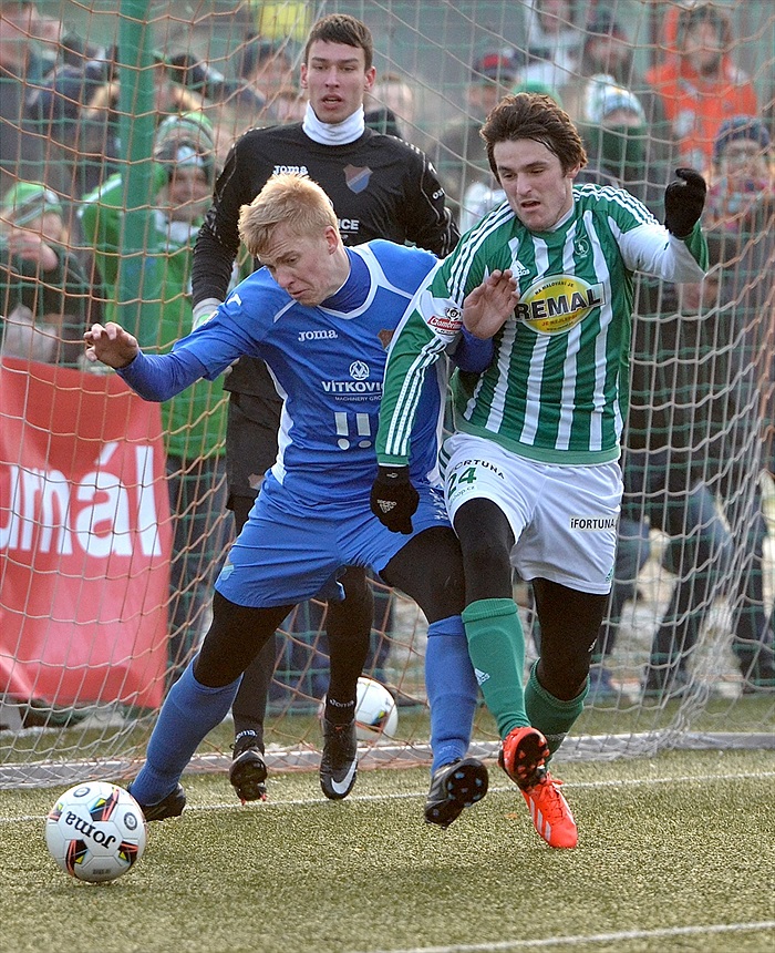 Tipsport liga: FC Baník Ostrava - Bohemians Praha 1905 0:2 (0:2)