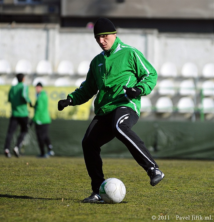 Trénink A mužstva v Ďolíčku