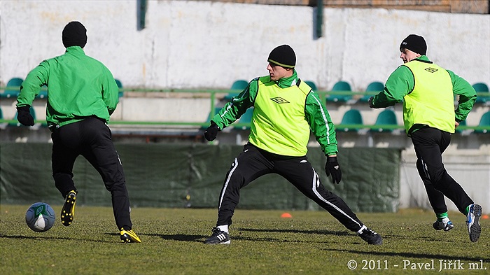 Trénink A mužstva v Ďolíčku