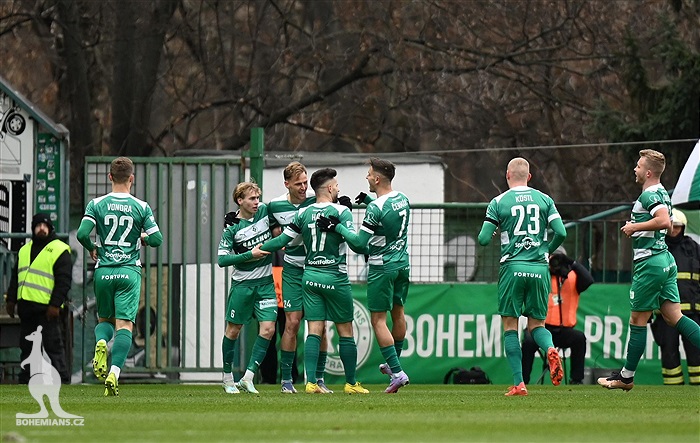 Bohemians - Brno 1:1 (0:0)