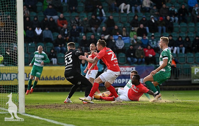Bohemians - Brno 1:1 (0:0)