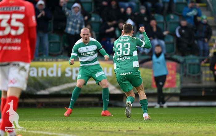Bohemians - Brno 1:1 (0:0)
