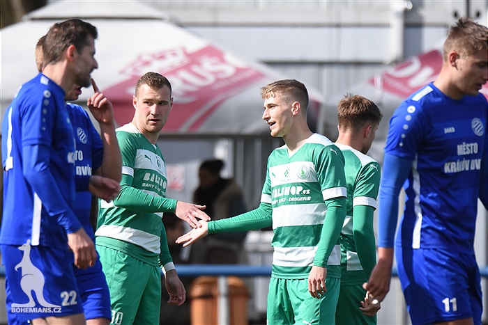 Bohemians B - Králův Dvůr 3:1 (2:0)
