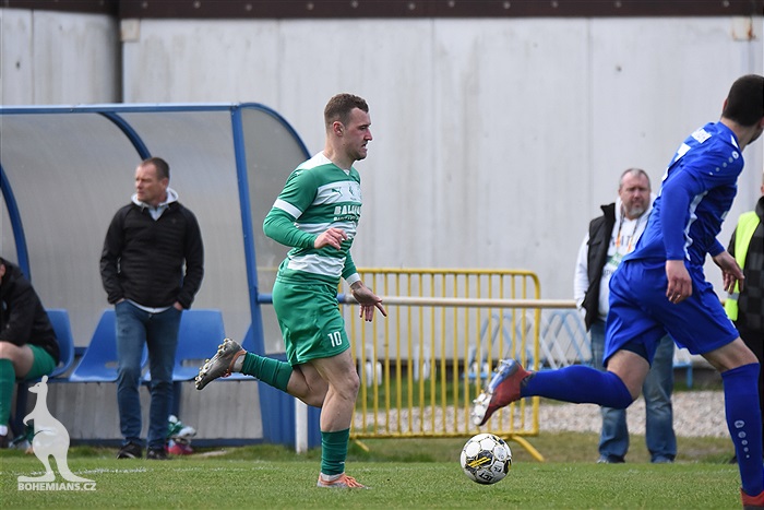 Bohemians B - Králův Dvůr 3:1 (2:0)