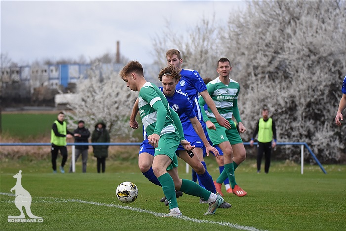 Bohemians B - Králův Dvůr 3:1 (2:0)