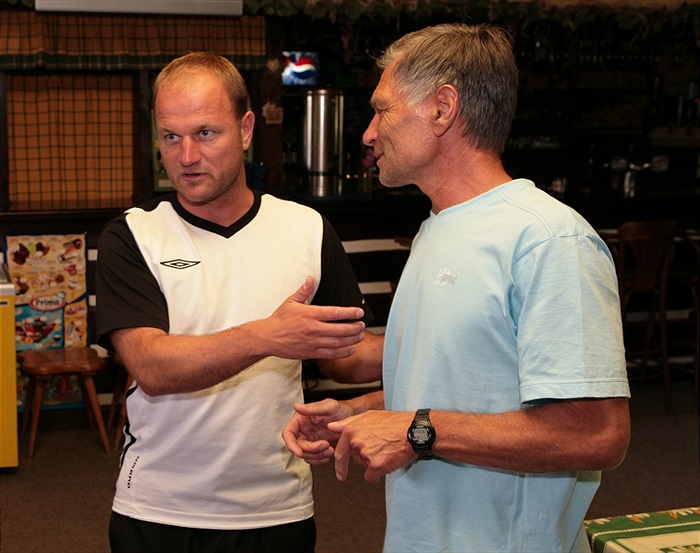 Hoftych s asistentem Hradeckým.