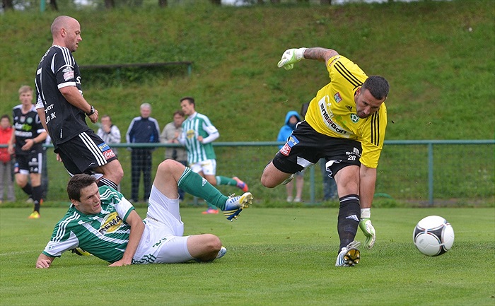 1. FK Příbram - Bohemians Praha 1905 2:1 (2:1)