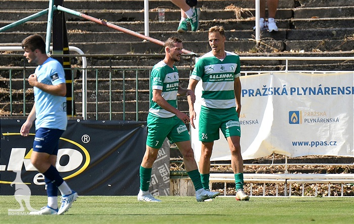 Bohemians - Příbram 2:2 (2:0)
