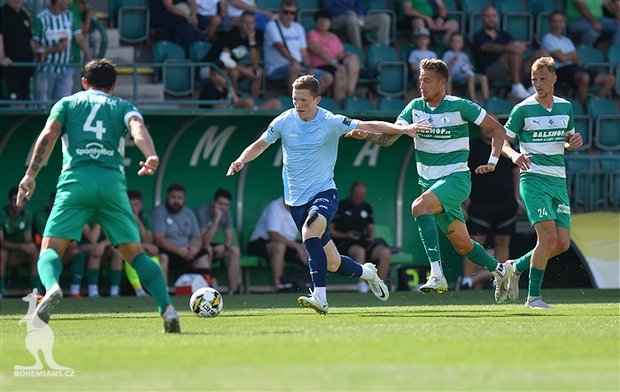 Bohemians - Příbram 2:2 (2:0)