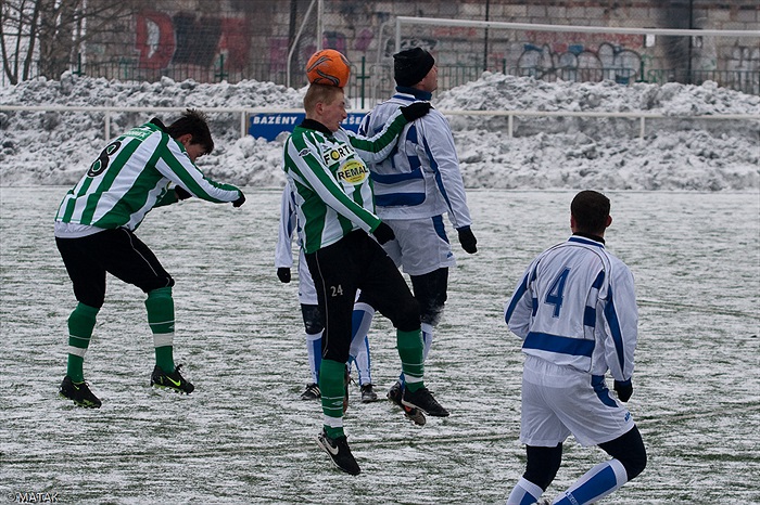 Bohemians B remizovali v přípravném utkání s Roudnicí nad Labem 2:2.