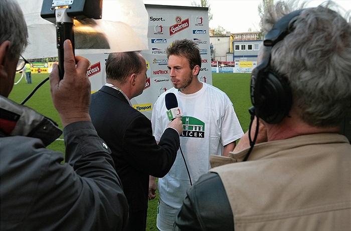 Pozápasový rozhovor Jana Štohanzla pro televizi
