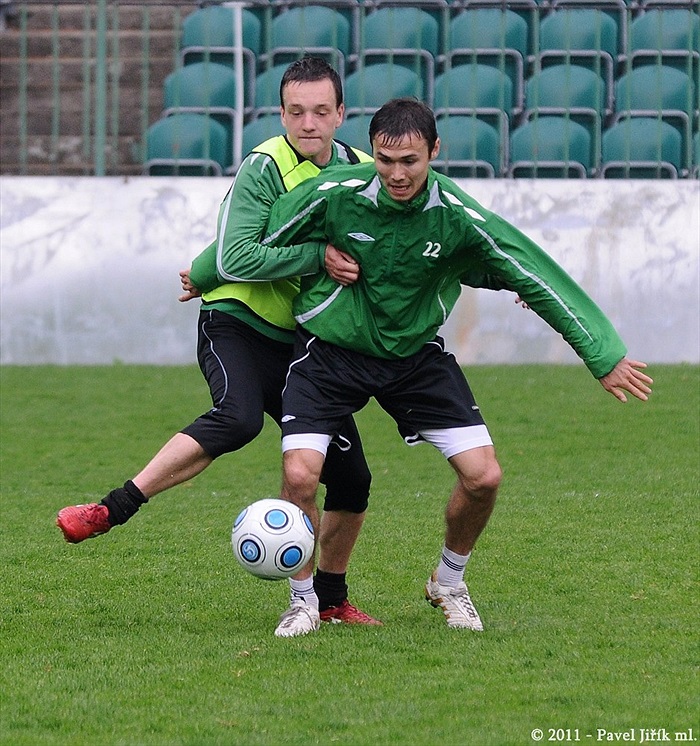 Ani sychravé počasí nezastavilo Klokany v přípravě na utkání s Libercem